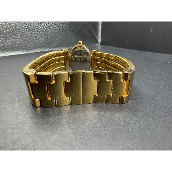 Vintag Ecclissi Quartz Swiss 3 Micron Gold-plated Ladies Watch Oval 26.3mm - Picture 6 of 10